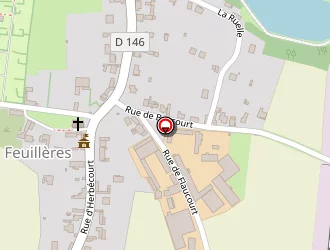 Carte de Mlc Transfert Services à Feuillères