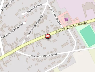 Carte de Dmp France à Roisel