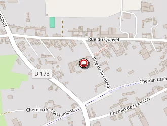 Carte de La Chaumiere à Allery