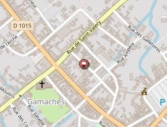 Carte de La Poste à Gamaches