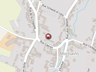 Carte de Salle Des Fêtes à Moislains