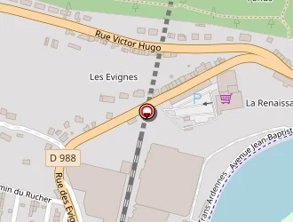 Carte de Dalex à Fumay