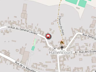 Carte de Polbost Stéphane à Hallencourt