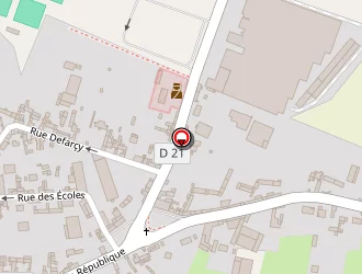 Carte de Garage Central à Hallencourt