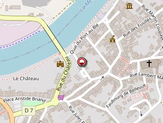 Carte de Cote France à Fumay