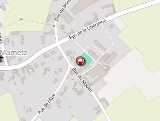 Carte de Drouart Régis à Mametz