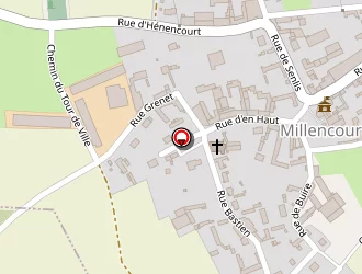 Carte de Vandezande Gilbert à Millencourt