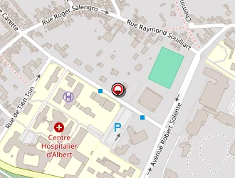 Carte de Cité Scolaire Lamarck à Albert