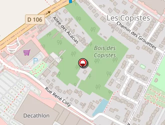 Carte de La Halle à Herblay