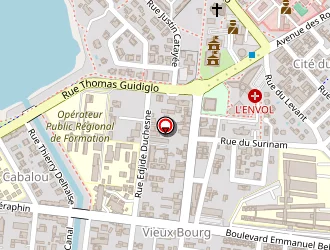 Carte de Guyabrico à Kourou