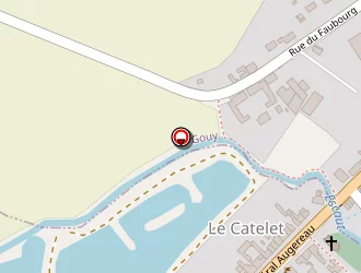 Carte de Agence Postale à Catelet (le)