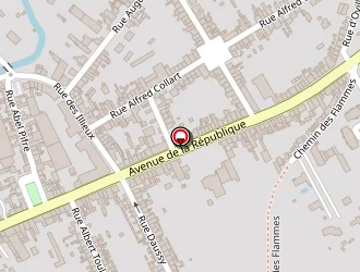 Carte de Centre Des Finances Publiques à Albert