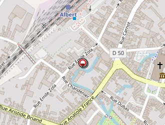 Carte de Ecole Notre Dame à Albert