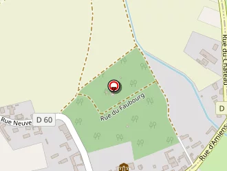 Carte de Terrain De Pétanque à Contay