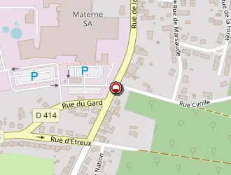 Carte de Cochet Taxis à Boué