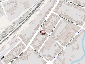 Carte de A.v.n à Albert