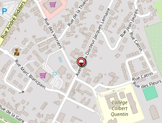 Carte de Aldi Marché à Nouvion-en-thiérache (le)