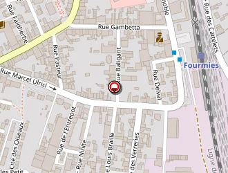 Carte de La Fée Gourmande à Fourmies