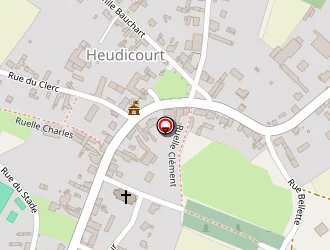 Carte de Bertola André à Heudicourt