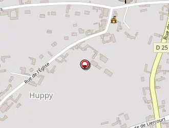 Carte de Complexe Sportif à Huppy