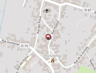 Carte de Vanbutsele Ingrid à Busigny