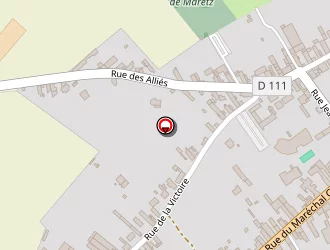 Carte de Pharmacie Delepoulle à Maretz