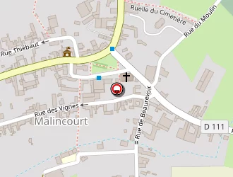 Carte de De Sousa Fernando à Malincourt