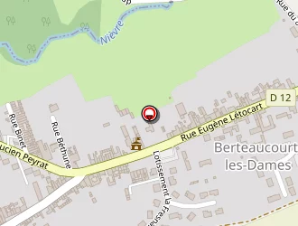 Carte de Nunes à Berteaucourt-les-dames