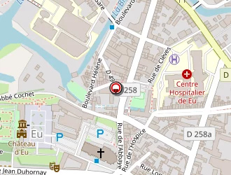 Carte de François Fleurs à Eu