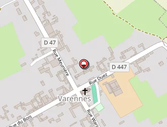 Carte de Delatte à Varennes