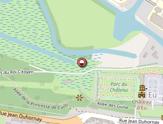 Carte de Centre Des Fontaines à Eu