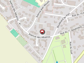 Carte de Hôtel Du Golf à Tréport (le)