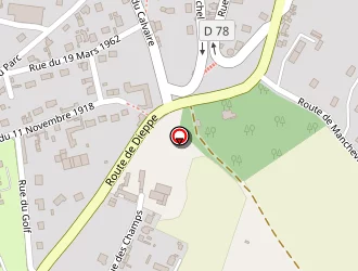 Carte de Debeaurain Scellier à Tréport (le)