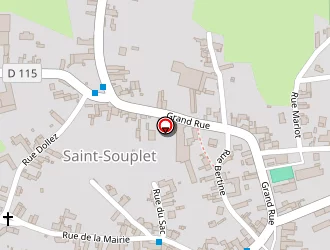 Carte de La Poste à Saint-souplet