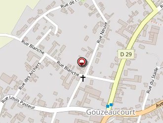 Carte de La Poste à Gouzeaucourt