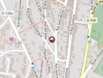 Carte de Villa Ventôse à Tréport (le)