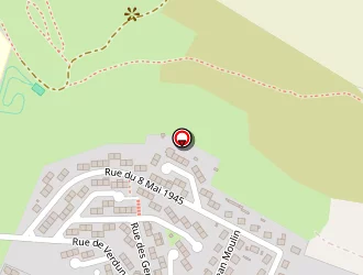 Carte de Boulodrome à Mers-les-bains