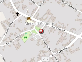 Carte de Pompes Funèbres Guy Robert à Metz-en-couture