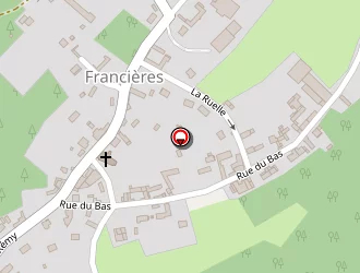 Carte de Nédoncelle Guy à Francières