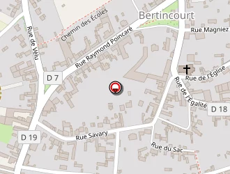 Carte de Moulin Didier à Bertincourt