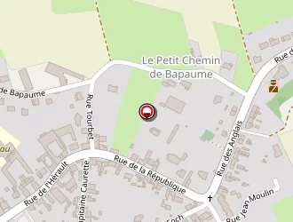 Carte de La Poste à Bertincourt