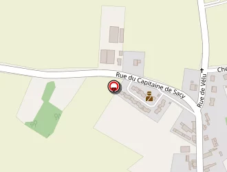 Carte de Bertincourt Ambulance à Bertincourt