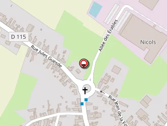 Carte de Ecole De Garçons à Bertry