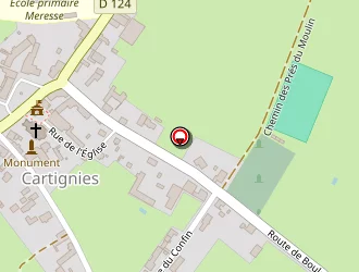 Carte de Cras Ghislain à Cartignies