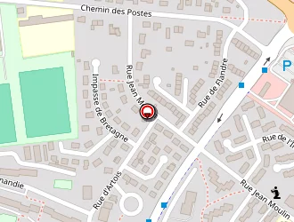 Carte de Cafe De La Piscine à Abbeville