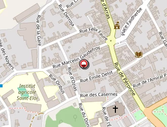 Carte de Tisserand à Bapaume