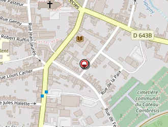 Carte de Artisalis à Cateau-cambrésis (le)