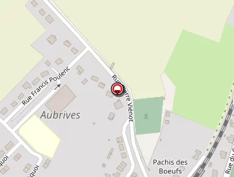 Carte de Gare Sncf Aubrives à Aubrives