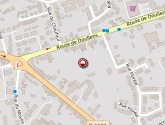 Carte de Kiabi à Abbeville