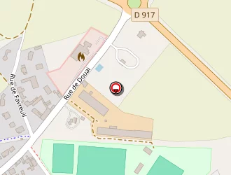 Carte de Espace Culturel Isabelle De Hainaut à Bapaume